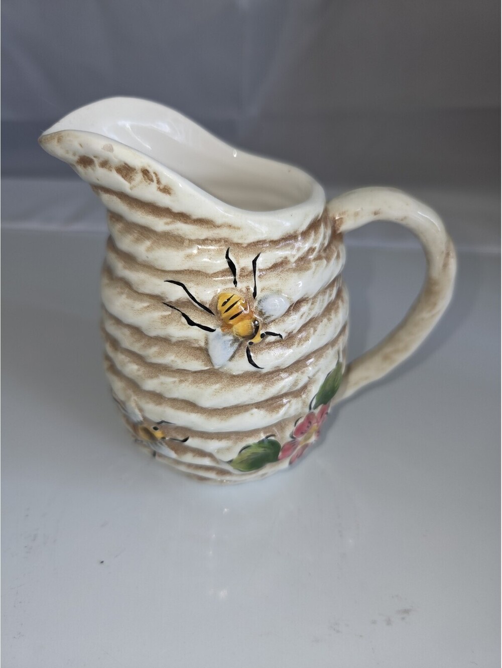 VTG Ceramic Honey Bee Creamer COTTAGECORE DECOR SG2